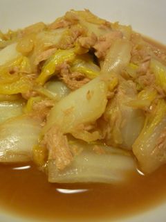 ♡☆白菜の甘みたっぷり♪超簡単ツナ炒め煮-レシピのメイン写真