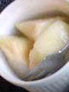 はなびし草の桃のワイン煮-レシピのメイン写真
