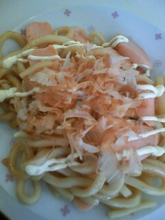 魚肉ソーセージで簡単焼きうどん-レシピのメイン写真