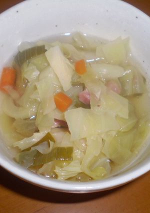 おさかなのソーセージいり野菜スープ-レシピのメイン写真