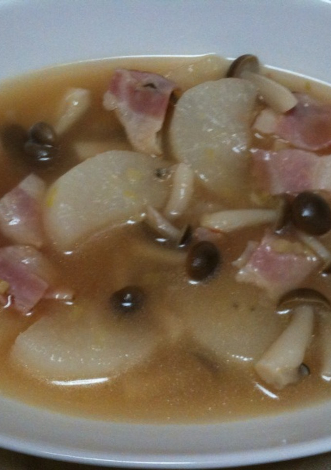 給料日前の大根ほっとスープ-レシピのメイン写真