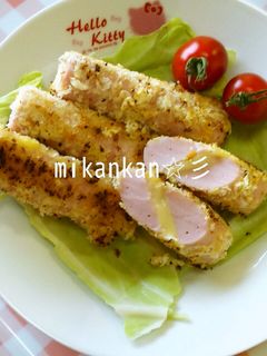♥魚肉ソーセージチーズフライ♥-レシピのメイン写真