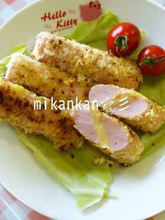 ♥魚肉ソーセージチーズフライ♥-レシピのメイン写真