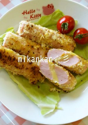 ♥魚肉ソーセージチーズフライ♥-レシピのメイン写真