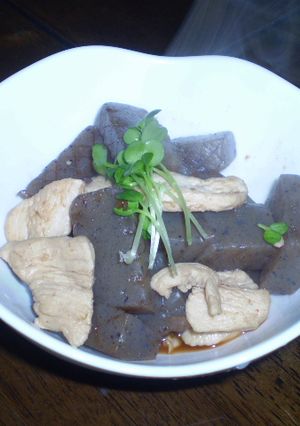 蒟蒻と鶏胸肉のピリ辛炒め-レシピのメイン写真