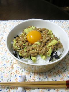 アボカド納豆丼♪味ポン入り-レシピのメイン写真