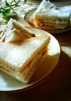 甘々ですが・・・カリッとチョコサンド♬-レシピのメイン写真