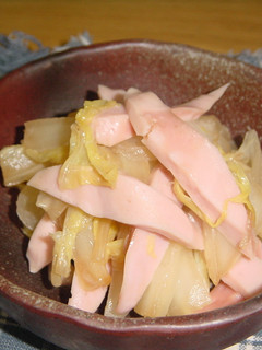 魚ソと白菜のバターソテー-レシピのメイン写真