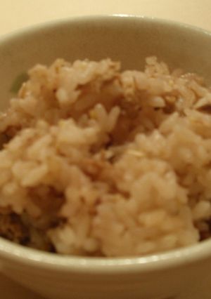 なめたけ炊きこみご飯　雑穀ブレンド-レシピのメイン写真