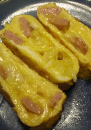 ウィンナーとチーズの玉子焼き-レシピのメイン写真