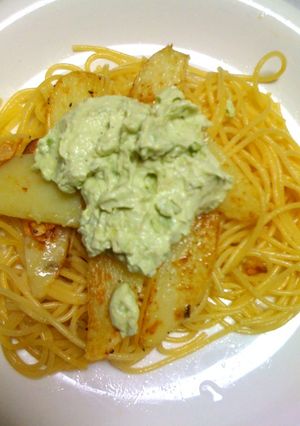 ポテト＆アボガドソースのパスタ-レシピのメイン写真