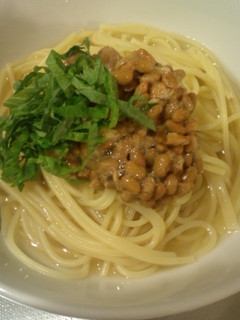 エコな納豆スープパスタ☆-レシピのメイン写真