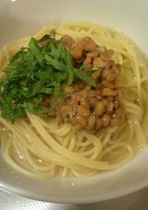 エコな納豆スープパスタ☆-レシピのメイン写真
