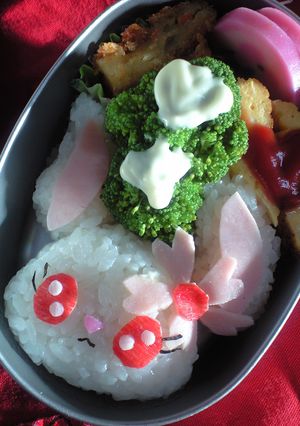 簡単！キャラ弁☆ジュエルペットのルビー♪-レシピのメイン写真