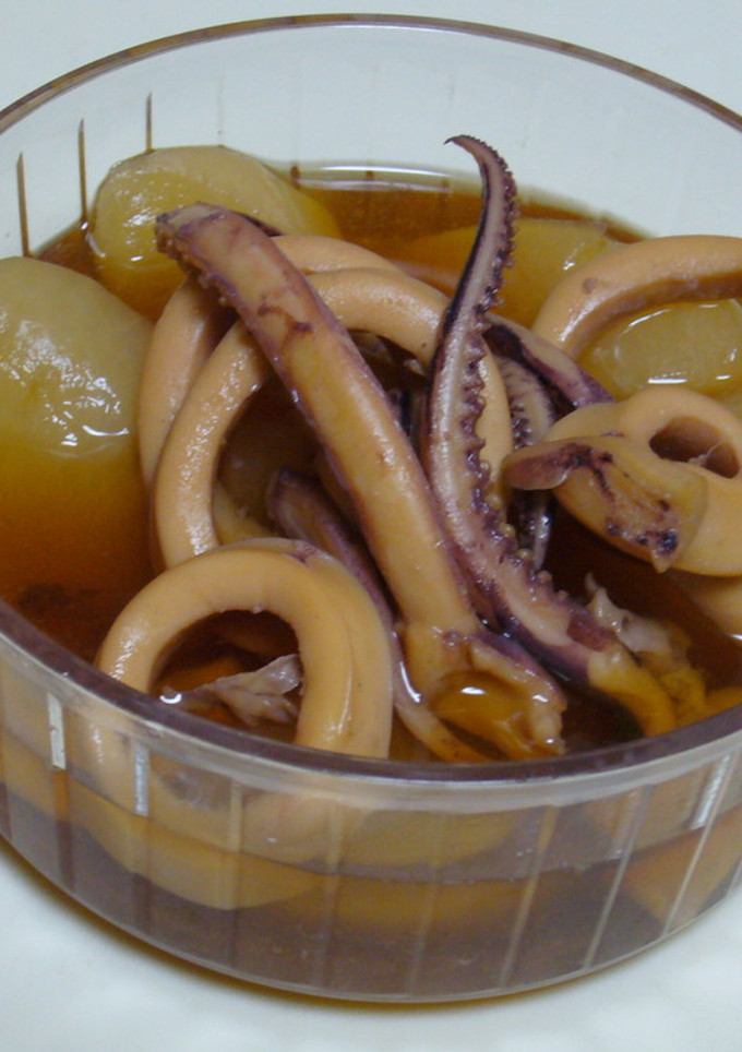 『♦イカと大根の煮物♦』-レシピのメイン写真