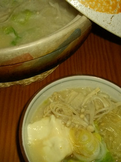 野菜だけ、とろとろ白菜の豆乳鍋-レシピのメイン写真