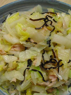 白菜ツナサラダ-レシピのメイン写真