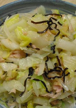 白菜ツナサラダ-レシピのメイン写真