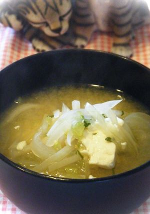 やさしい~❤大根の皮でお味噌汁-レシピのメイン写真