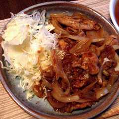 รูปของ おとな生姜焼き