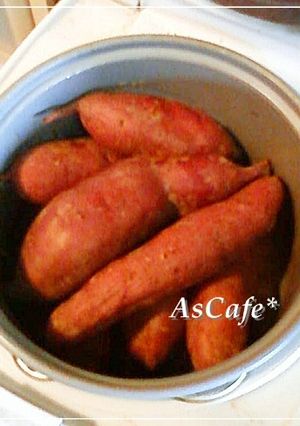 炊飯器で！なめらかさつまいもﾍﾟｰｽﾄ-レシピのメイン写真