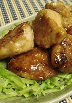 鶏胸肉の、ちょっぴり洋風照り焼き-レシピのメイン写真