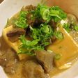 牛すじとこんにゃくのどて焼き。