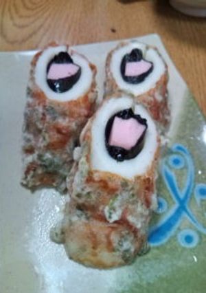 魚肉ソーセージ入り磯辺揚げ-レシピのメイン写真