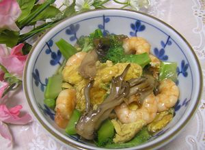 海老と卵の炒め物✿あんがらめ～丼にも♫-レシピのメイン写真