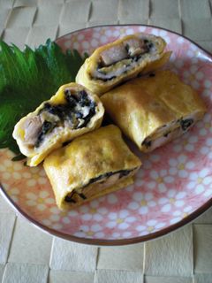 ✿お弁当に♡ササミの焼肉風卵焼き✿-レシピのメイン写真