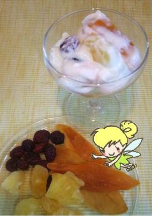 ドライフルーツ?Newヨーグルトの食べ方-レシピのメイン写真