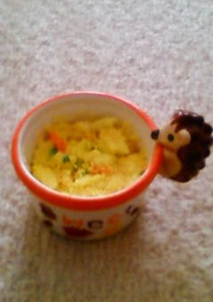 離乳食中期に　パンプディング★-レシピのメイン写真