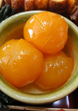 お節料理）金柑の甘露煮-レシピのメイン写真