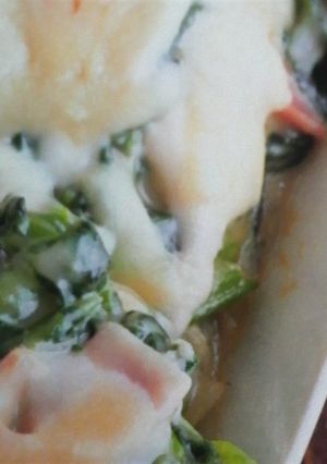 ほうれん草とハムのクリームグラタン♪-レシピのメイン写真