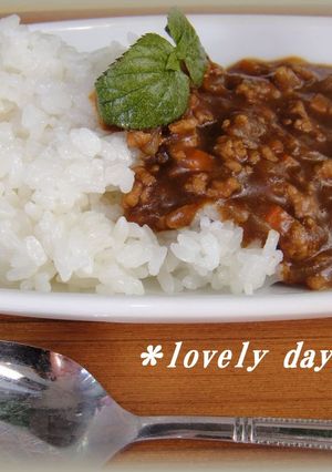 簡単おいしい！キーマカレー-レシピのメイン写真