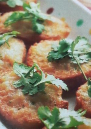 エビすり身のフランスパン揚げ♪-レシピのメイン写真