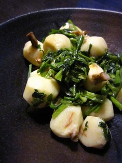 くわいとせりの炒め物-レシピのメイン写真