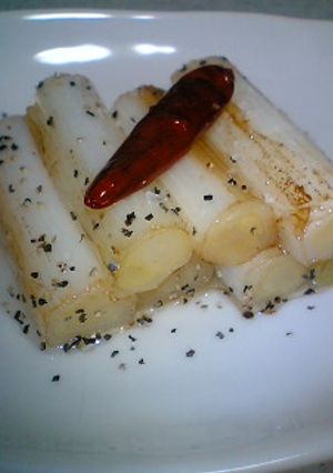 白ねぎのペペロンチーノ-レシピのメイン写真