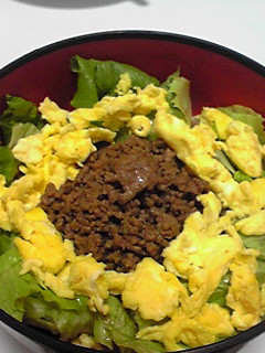 超簡単♪3色そぼろ丼-レシピのメイン写真
