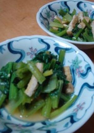青菜のごまごま煮びたし♪-レシピのメイン写真