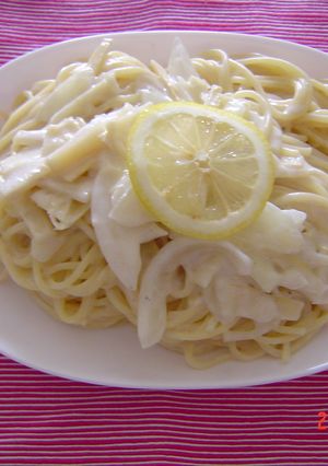 レモンクリームのパスタ-レシピのメイン写真