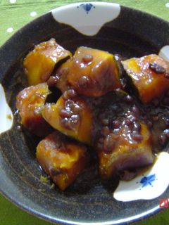 あずきかぼちゃ-レシピのメイン写真