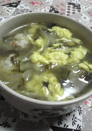 高菜スープ♪-レシピのメイン写真