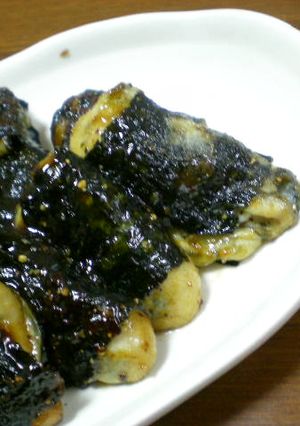 牡蠣の韓国のり焼き-レシピのメイン写真