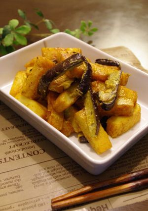 さつま揚げとなすのカレーソテー-レシピのメイン写真