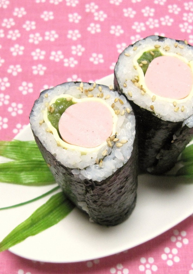節分✿簡単！ぐるぐる恵方巻き✿-レシピのメイン写真