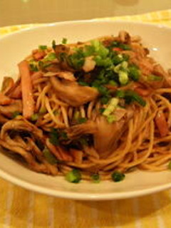 舞茸どっさり全粒粉パスタ-レシピのメイン写真