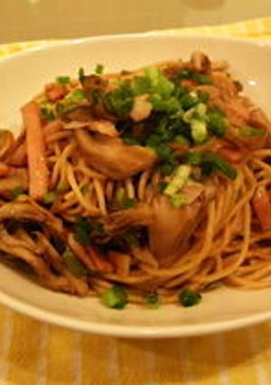 舞茸どっさり全粒粉パスタ-レシピのメイン写真