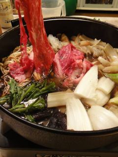 甘さ控えめの割下で作るわが家のすき焼き-レシピのメイン写真