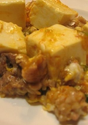 豆腐と豚肉のピリ辛煮-レシピのメイン写真